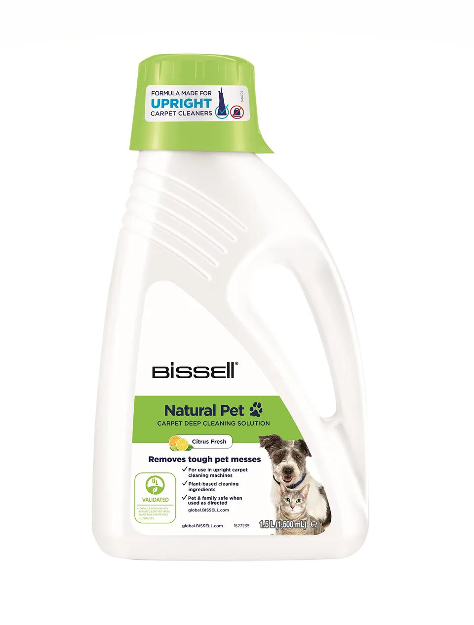 bissell-proheat-2x-revolution-3242-teppichreiniger-1-75l-zitrus image 1