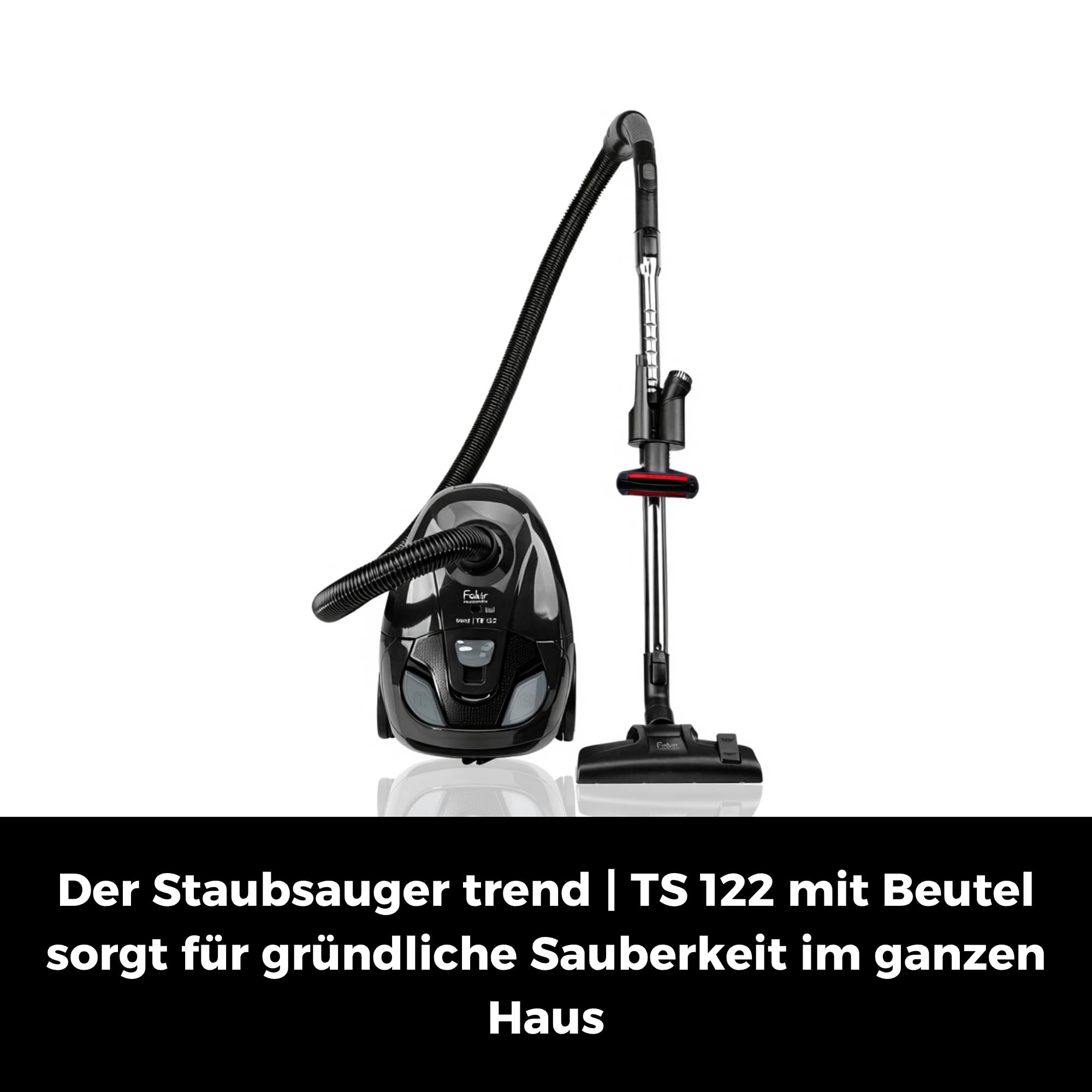 fakir-trend-ts-122-staubsauger-mit-beutel-700w-allergiker image 2
