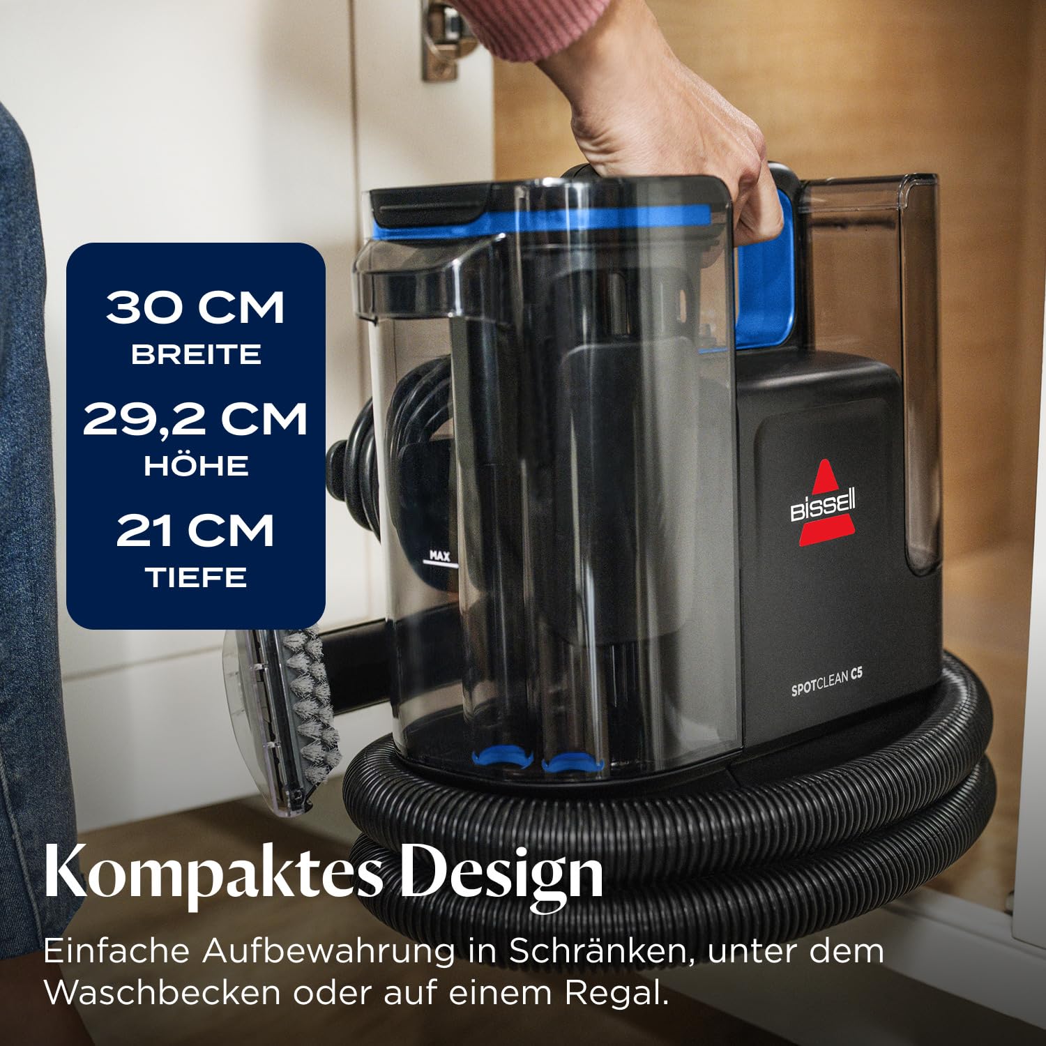 bissell-spotclean-c5-3861n-teppichreiniger-400w-leise image 6