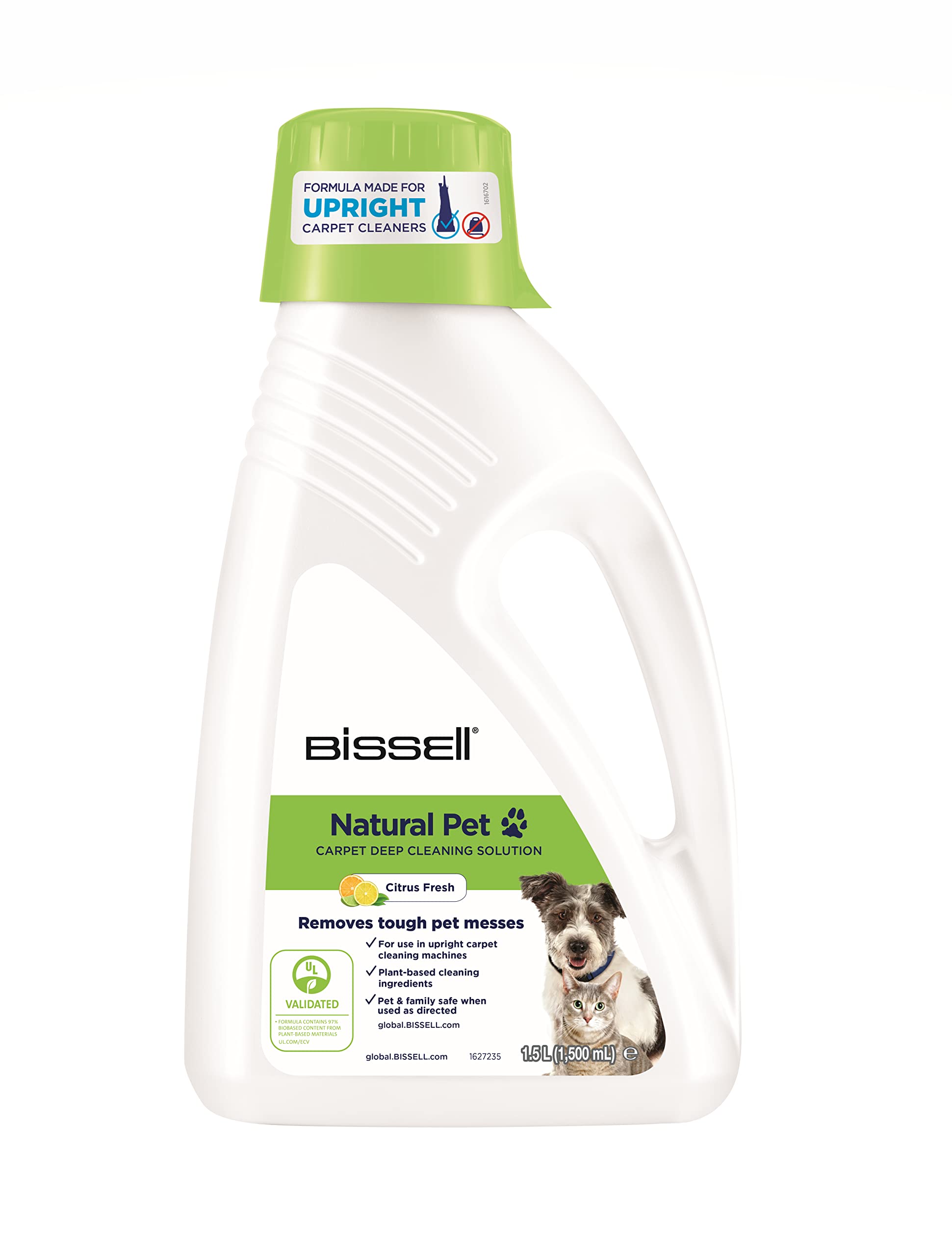 bissell-proheat-2x-revolution-3242-teppichreiniger-1-75l-zitrus image 1