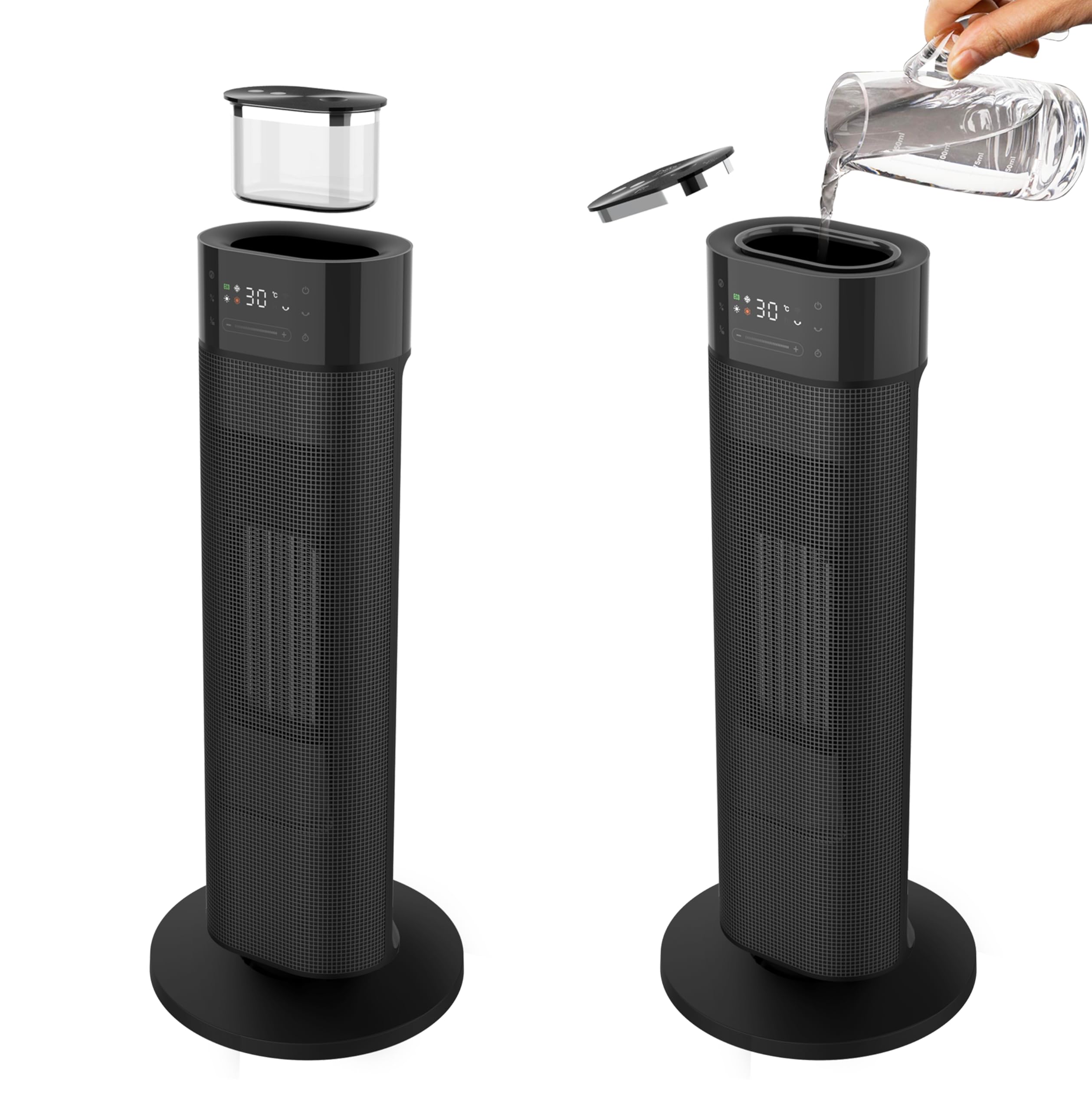 fakir-premium-ht-1000-turmheizl-fter-2000w-schwarz image 5