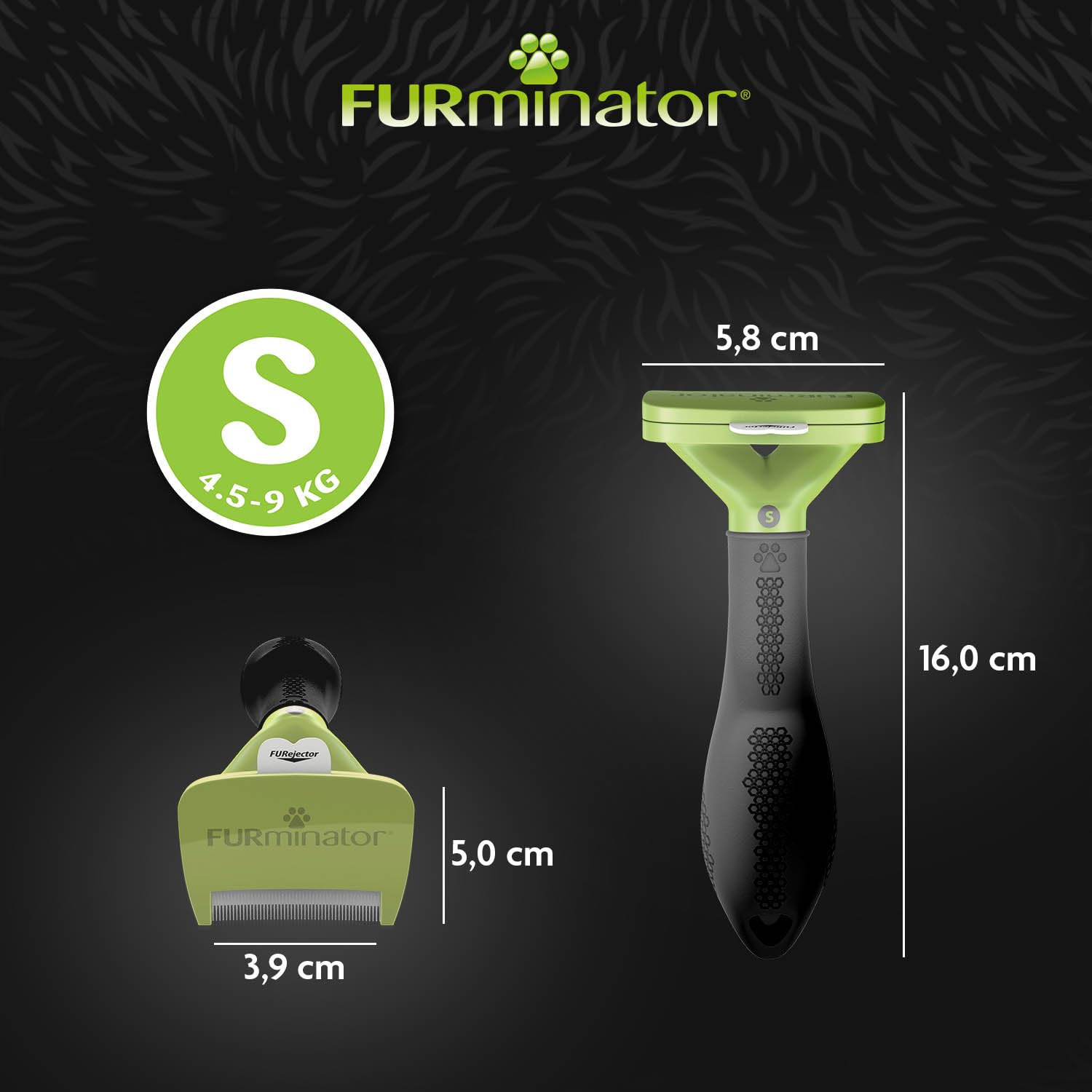 furminator-deshedding-tool-hund-gr-e-s-kurzhaar-hundeb-rste-f-r-kleine-hunde-zur image 5
