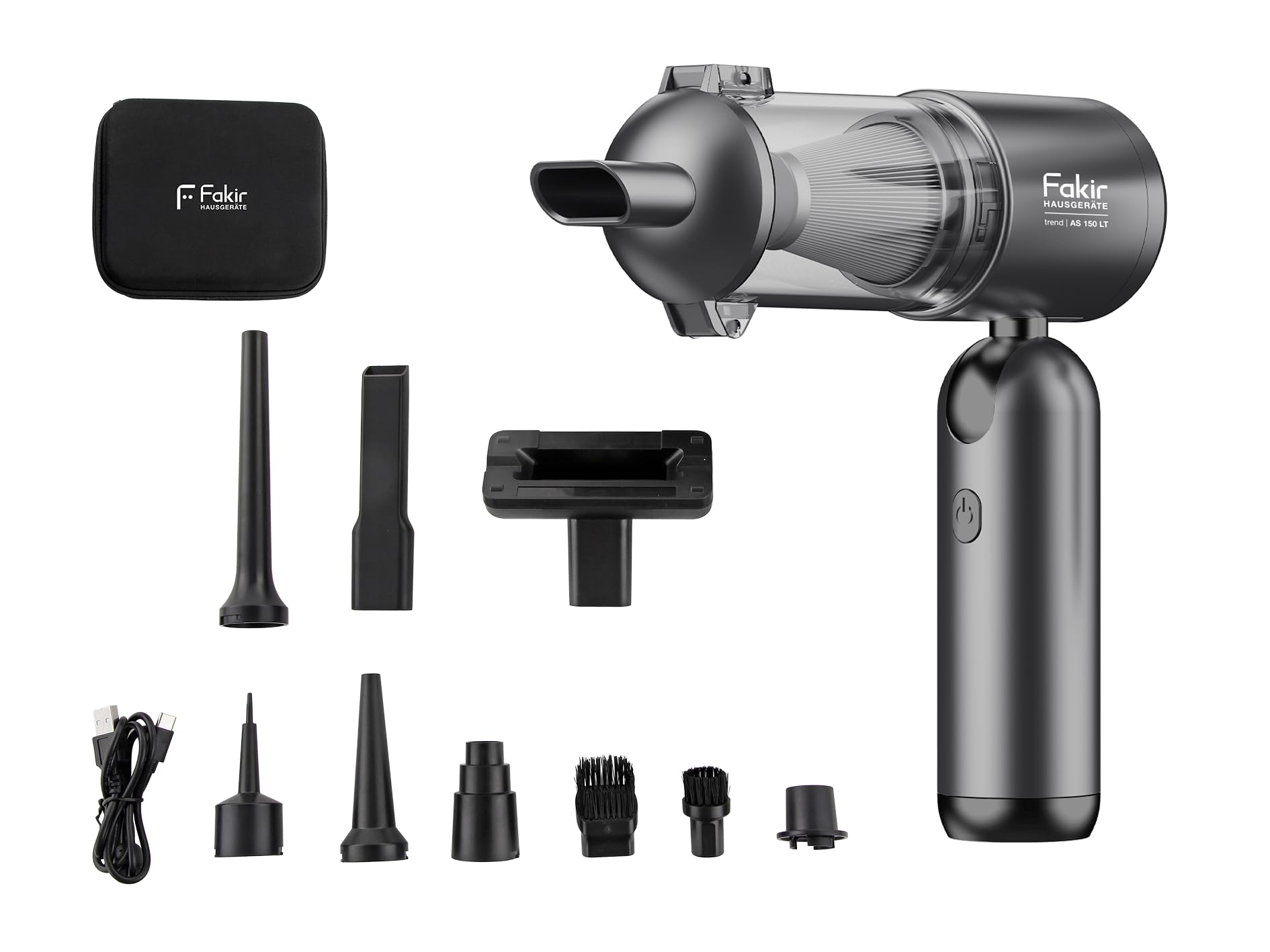 fakir-trend-as-150-lt-4in1-akku-handstaubsauger-120-w-in-anthrazit-blau image 7