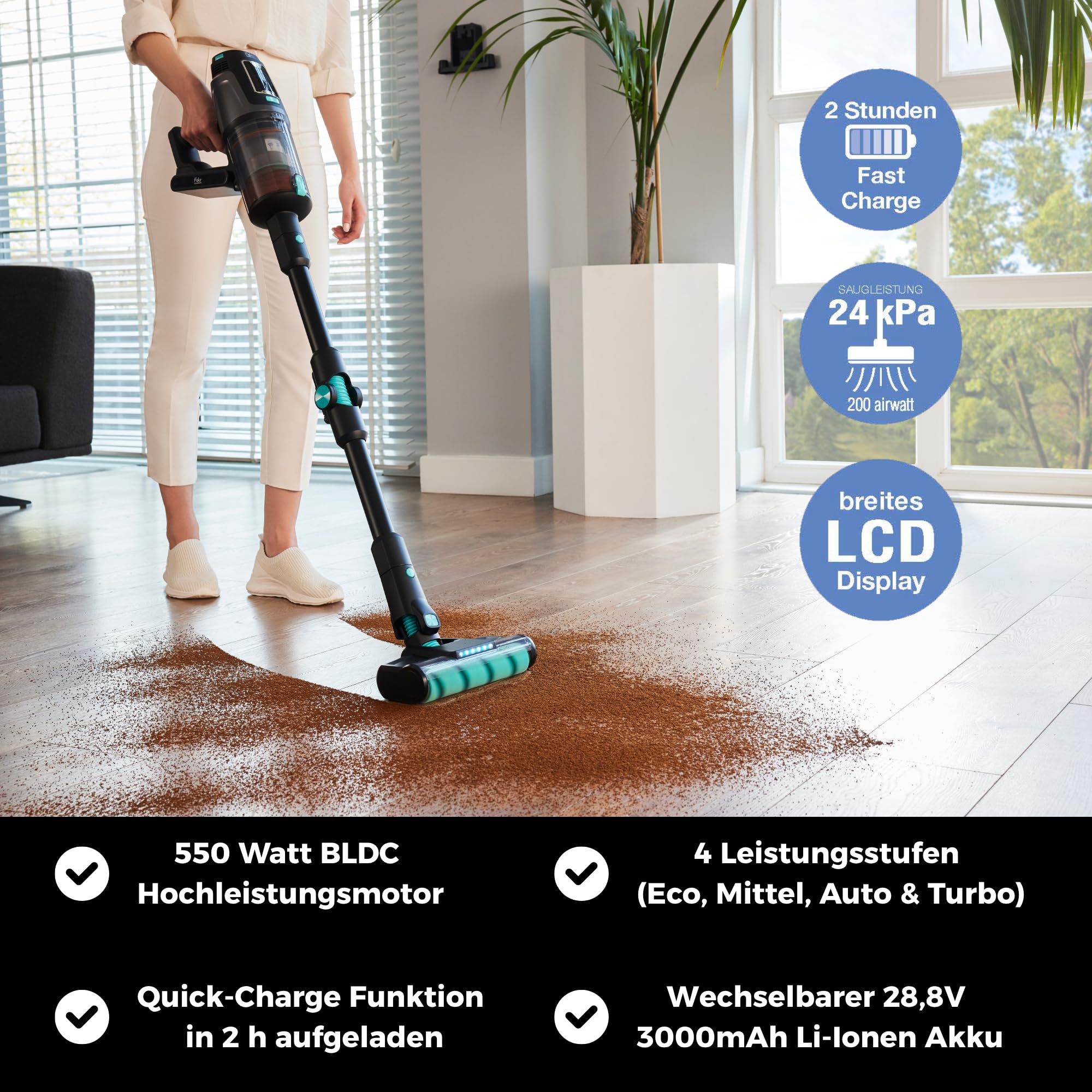 fakir-bolt-x-plus-aqua-8472-akkusauger-mit-wischfunktion image 2