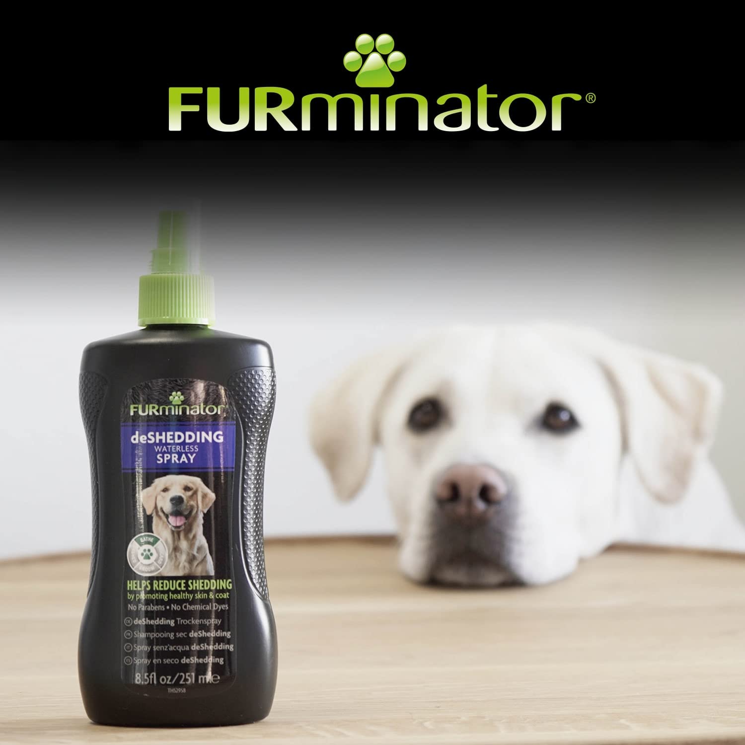 furminator-deshedding-hunde-spray-250-ml-trockenspray image 4