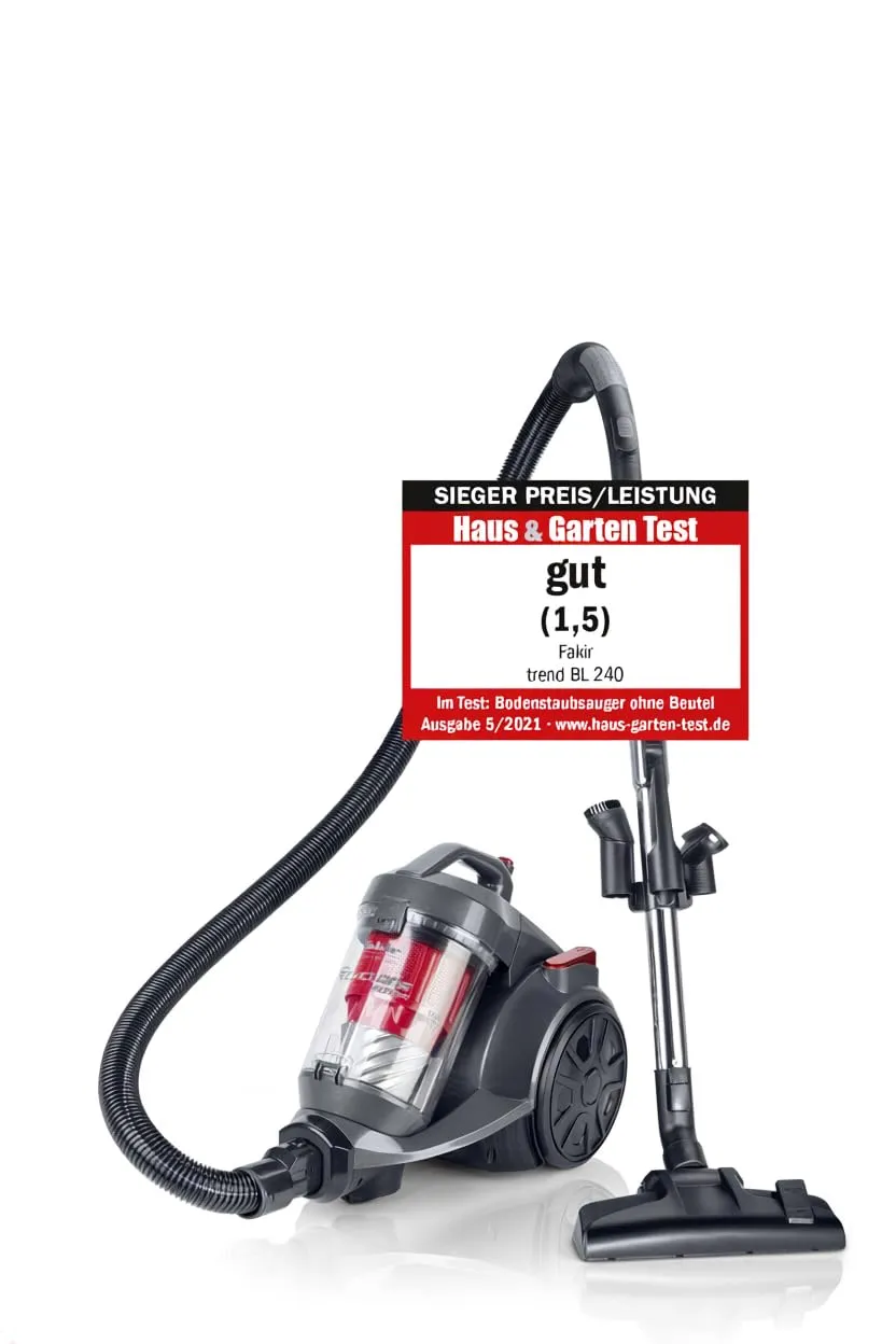 fakir-bl-240-trend-staubsauger-ohne-beutel-700w-3l image 1