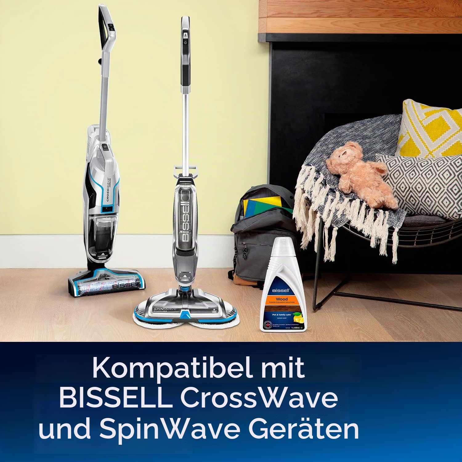 bissell-crosswave-1788l-reiniger-1-liter-zitrone-holz image 2