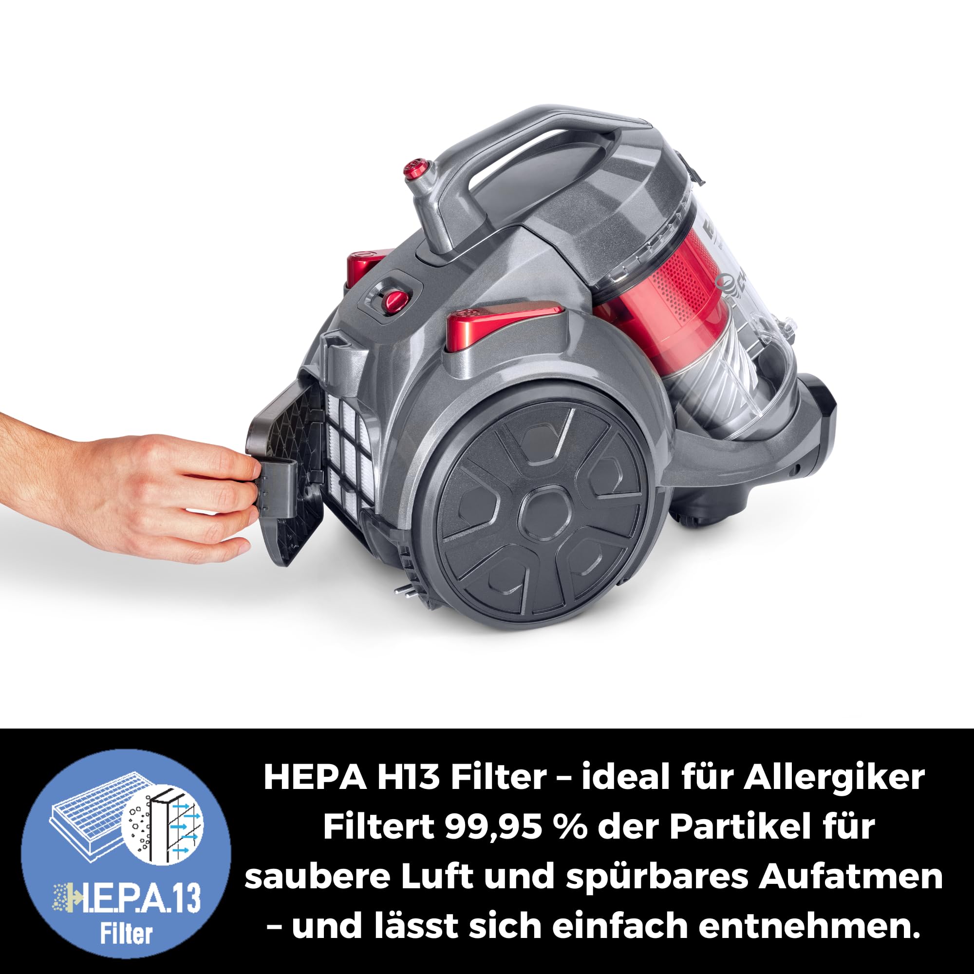 fakir-bl-240-trend-staubsauger-ohne-beutel-700w-3l image 8
