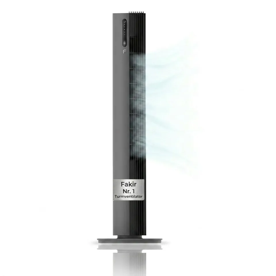 fakir-premium-tv-640-turmventilator-32-db-anthrazit image 1
