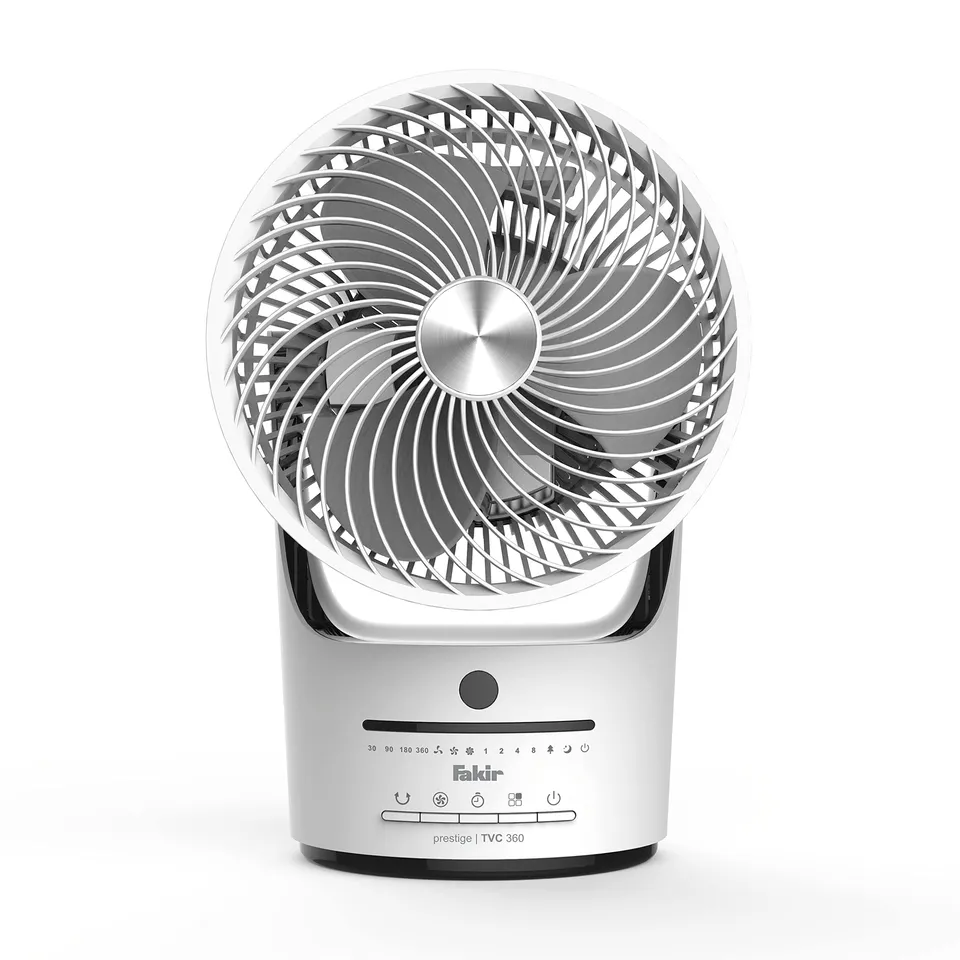 fakir-prestige-tvc-360-tischventilator-leise-mit-fernbedienung image 1