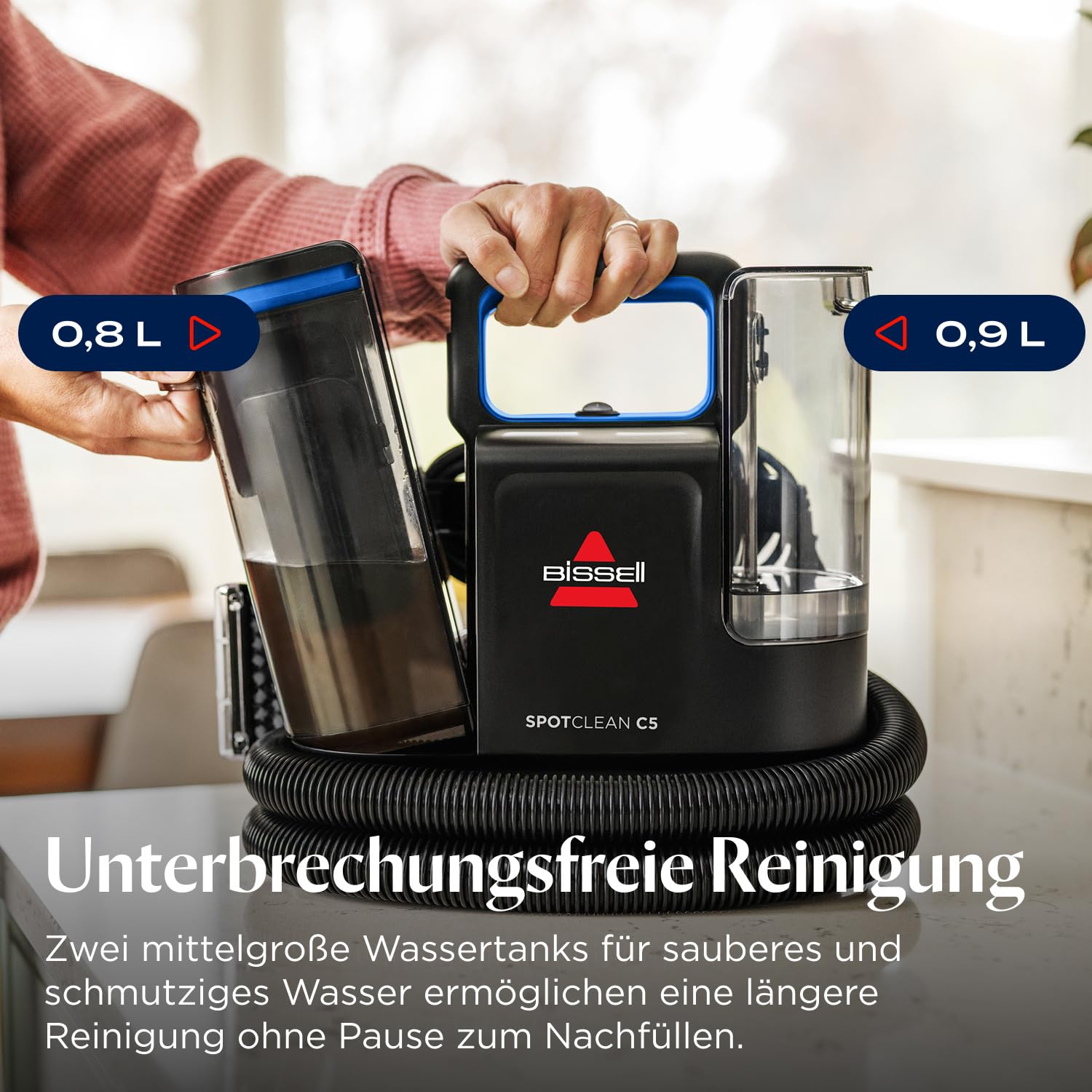 bissell-spotclean-c5-3861n-teppichreiniger-400w-leise image 8