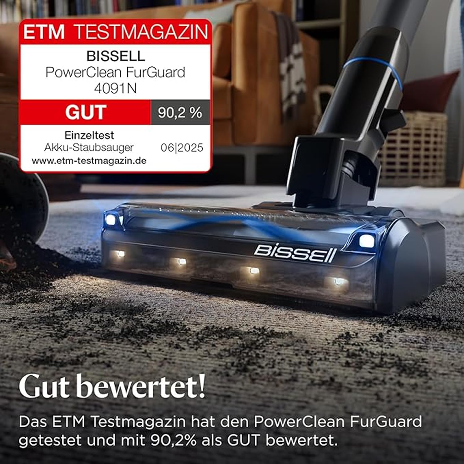 bissell-powerclean-furguard-4091n-akkustaubsauger-280w image 2