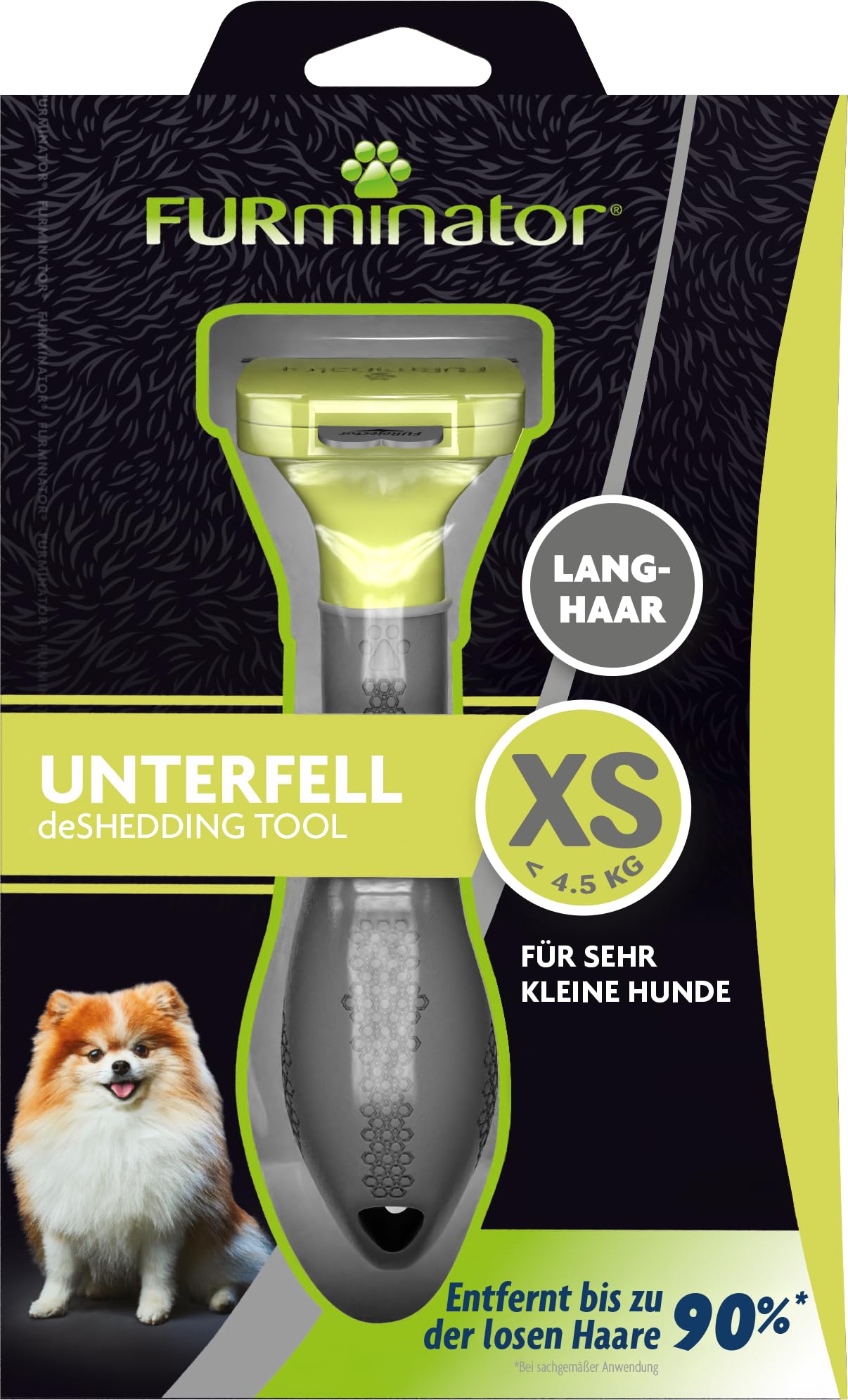 furminator-f-r-hunde-xs-langhaar-unterfellb-rste-bis-4-5kg image 2
