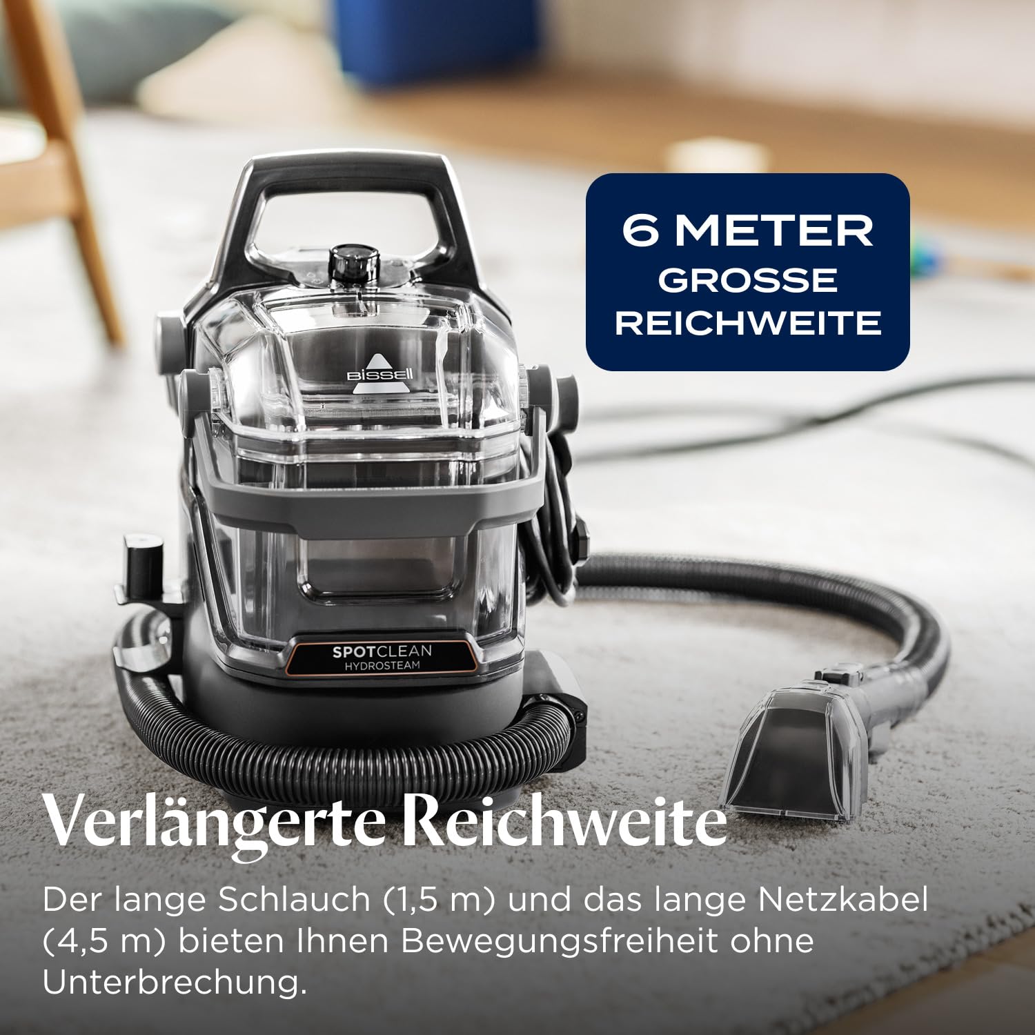 bissell-spotclean-hydrosteam-3689n-teppichreiniger-mit-dampf image 8