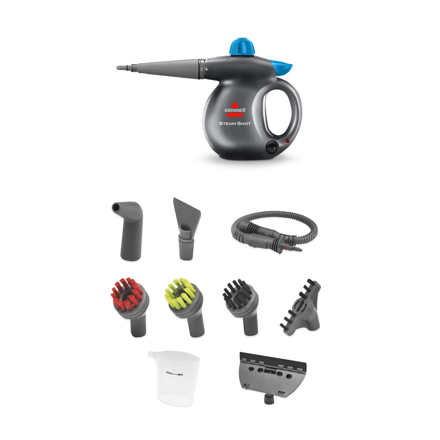 bissell-steamshot-4267n-handdampfreiniger-1000w-360ml-10-tlg image 1