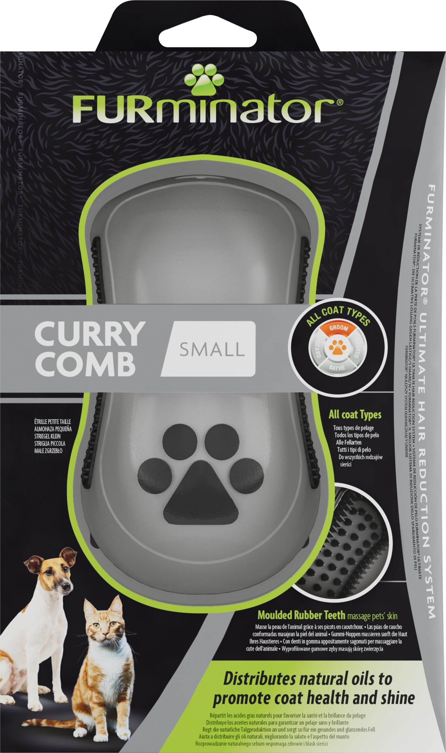 furminator-striegel-s-gummib-rste-hunde-katzen-massage image 2