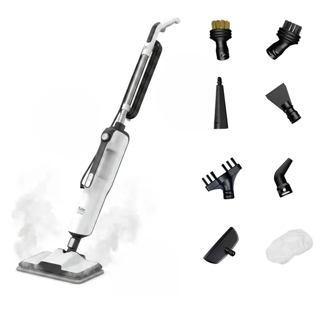 fakir-duo-steam-2-in-1-dampfreiniger-1400w-mit-380-ml-tank image 1