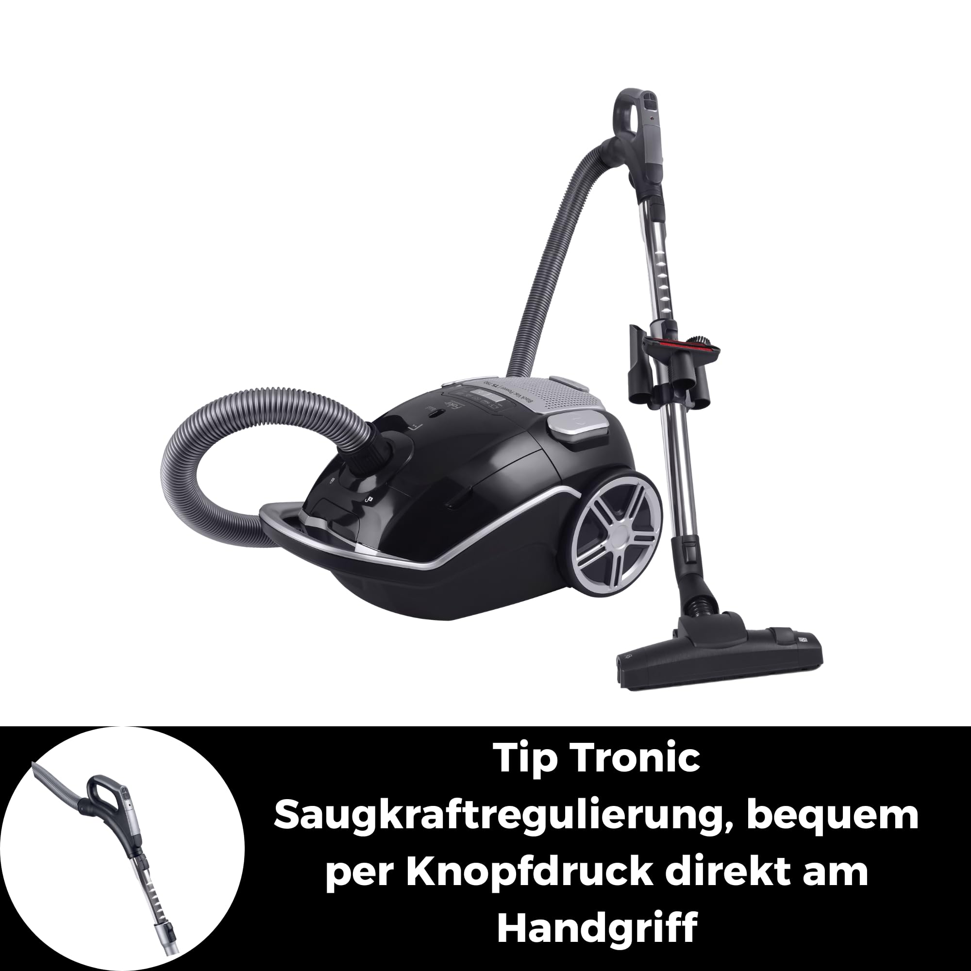 fakir-vac-power-ts-790-staubsauger-mit-beutel-hepa-schwarz image 6