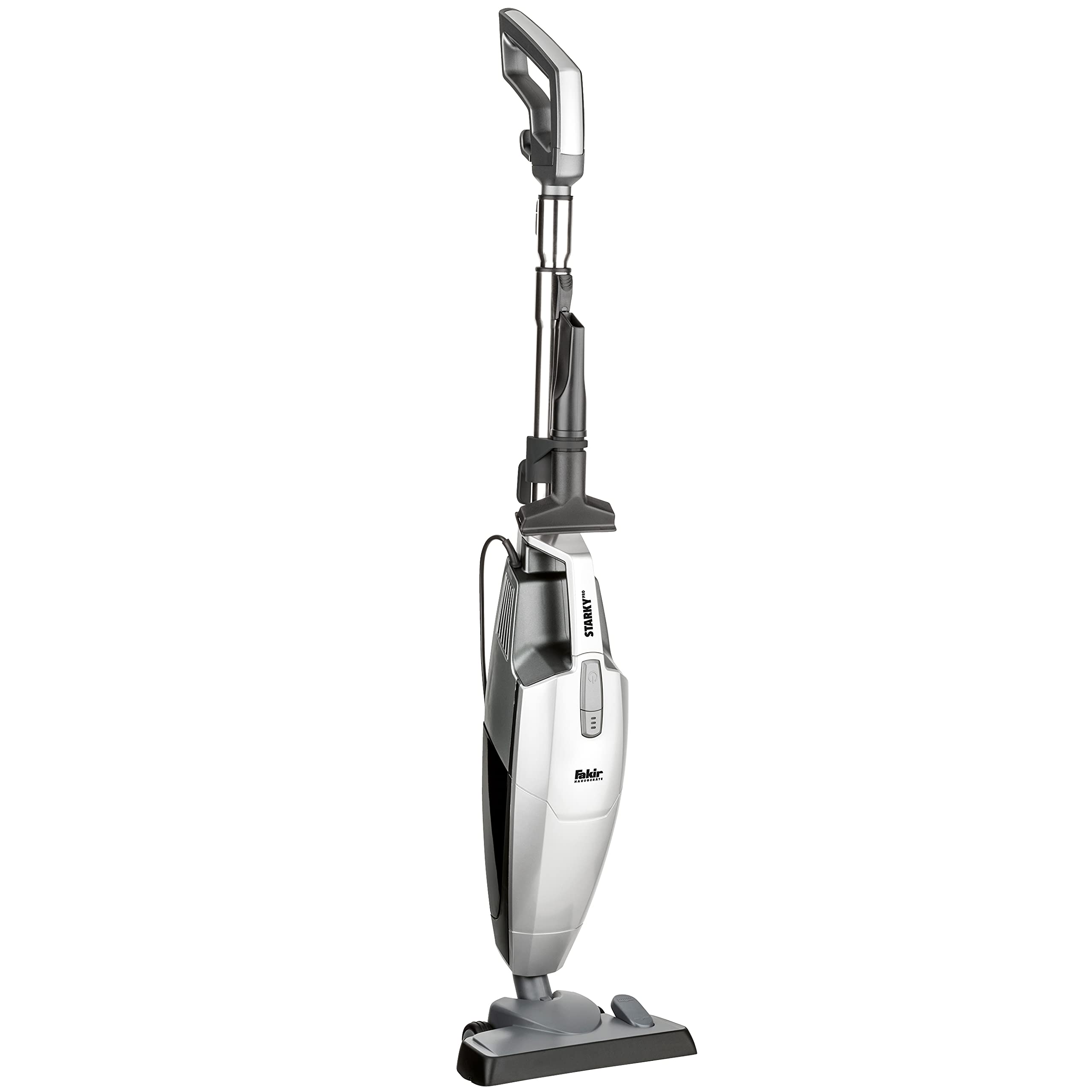 fakir-starky-pro-hs-300-stielstaubsauger-silber-700w-beutellos image 1
