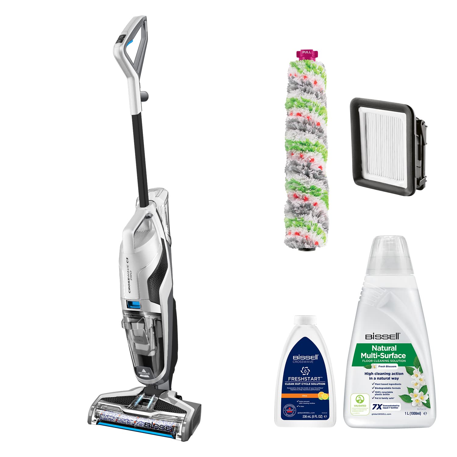 bissell-crosswave-c3-pro-3555n-nass-trockensauger-3-in-1 image 1