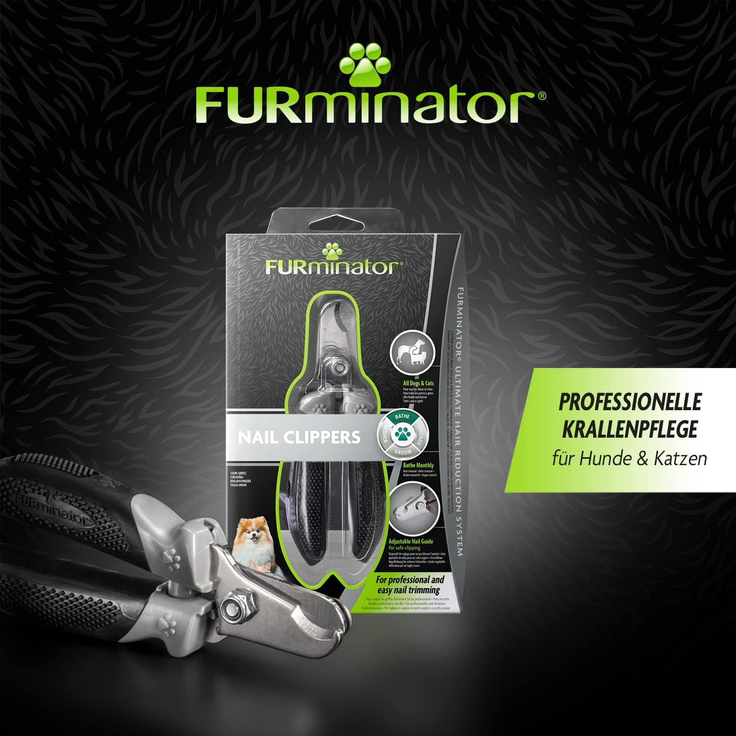 furminator-krallenpflege-krallenschere-hund-katze-edelstahl image 2
